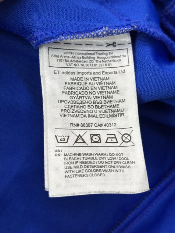ADIDAS ΖΑΚΕΤΑ ΦΟΡΜΑΣ SPORTSWEAR ΜΠΛΕ ΑΝΤΡΙΚΟ PRE OWNED M