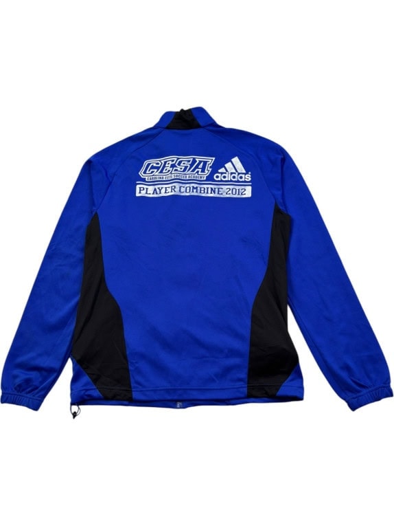 ADIDAS ΖΑΚΕΤΑ ΦΟΡΜΑΣ SPORTSWEAR ΜΠΛΕ ΜΑΥΡΟ UNISEX PRE OWNED S