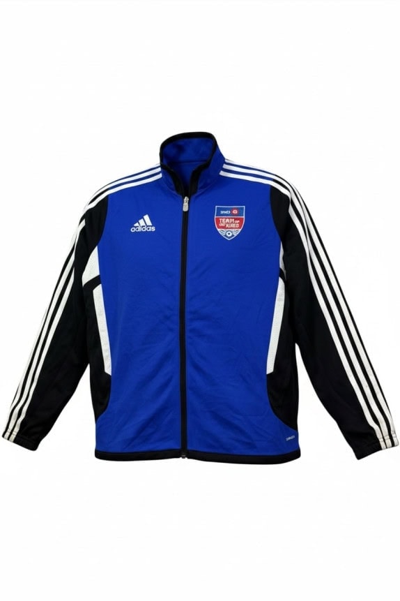 ADIDAS ΖΑΚΕΤΑ ΦΟΡΜΑΣ SPORTSWEAR ΜΠΛΕ ΜΑΥΡΟ UNISEX PRE OWNED M