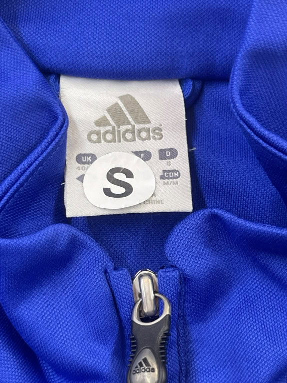 ADIDAS ΖΑΚΕΤΑ ΦΟΡΜΑΣ SPORTSWEAR ΜΠΛΕ UNISEX PRE OWNED S