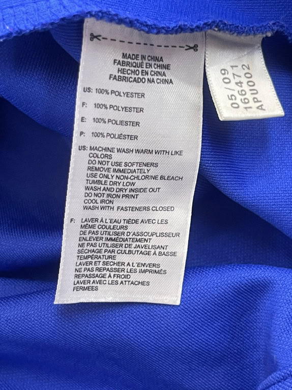 ADIDAS ΖΑΚΕΤΑ ΦΟΡΜΑΣ SPORTSWEAR ΜΠΛΕ UNISEX PRE OWNED S