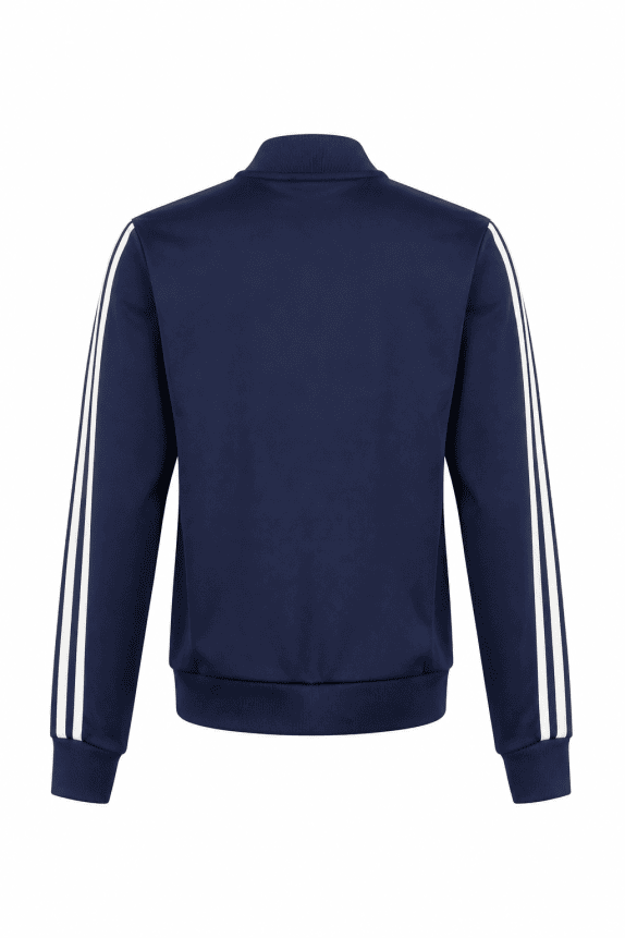ADIDAS TRACK JACKET CLASSIC NAVY UOMO PRE OWNED XS