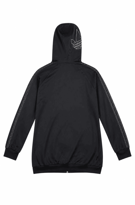 ADIDAS Y2K ZIP HOODIE ARCHIVE ΜΑΥΡΟ ΓΥΝΑΙΚΕΙΟ PRE OWNED M