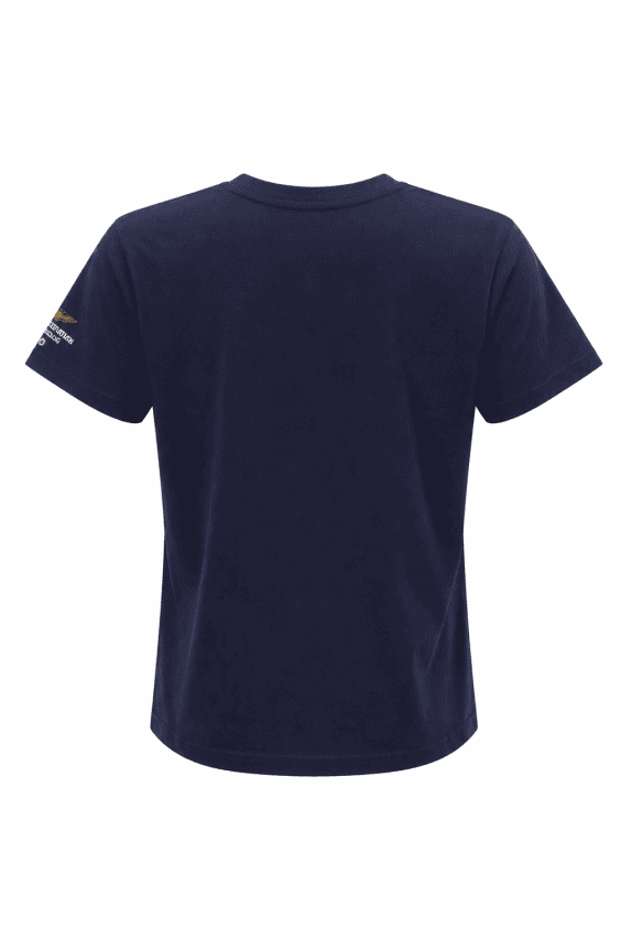 AERONAUTICA MILITARE GRAPHIC TEE VINTAGE NAVY MEN PRE OWNED S