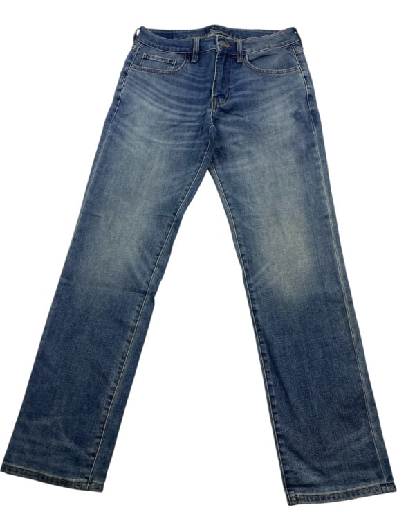 AEROPOSTALE DENIM PANTS CASUAL WOVEN LOGO LABEL BLUE MEN'S M