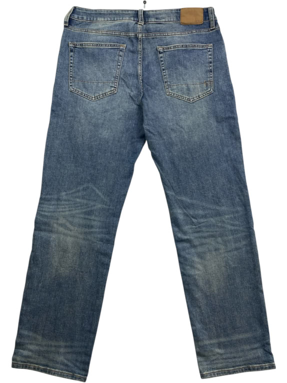 AEROPOSTALE JEANS STRAIGHT FIT BLU DA UOMO W36 L