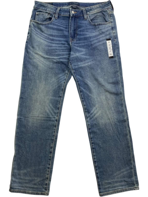 AEROPOSTALE ΤΖΙΝ ΠΑΝΤΕΛΟΝΙ STRAIGHT FIT ΜΠΛΕ ΑΝΔΡΙΚΟ W36 L
