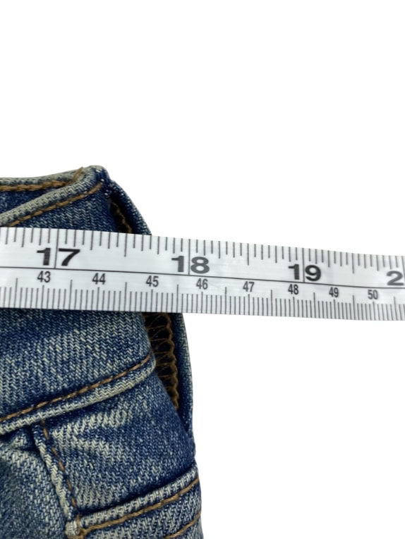 AEROPOSTALE JEANS STRAIGHT FIT BLU DA UOMO W36 L