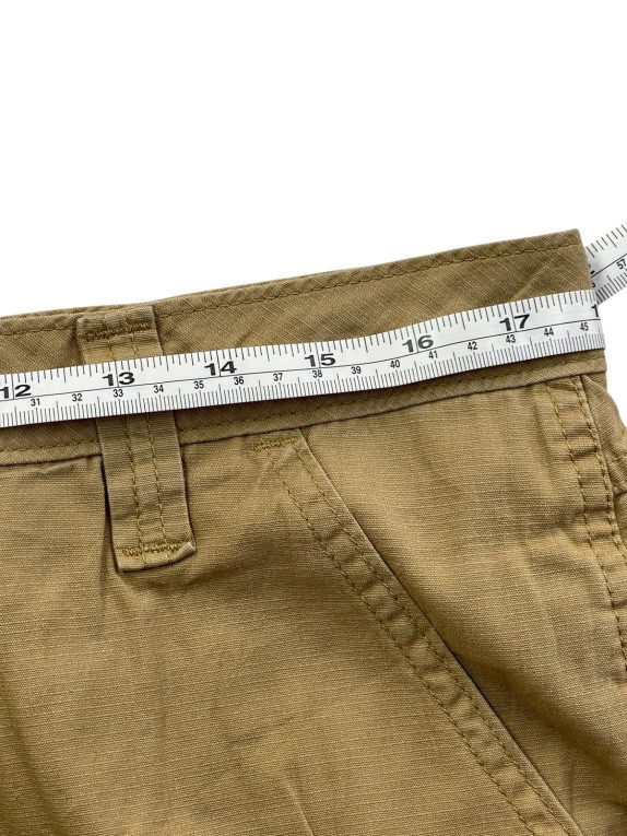 BRAND SCONOSCIUTO BERMUDA CARGO UTILITY BEIGE UOMO PRE OWNED L