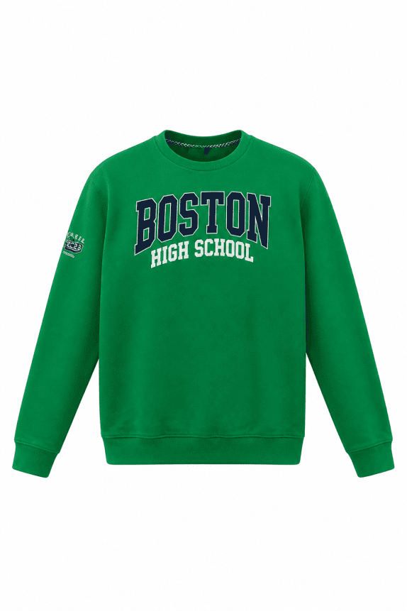 90s VINTAGE CREWNECK COLLEGE ΠΡΑΣΙΝΟ ΑΝΤΡΙΚΟ PRE OWNED XL