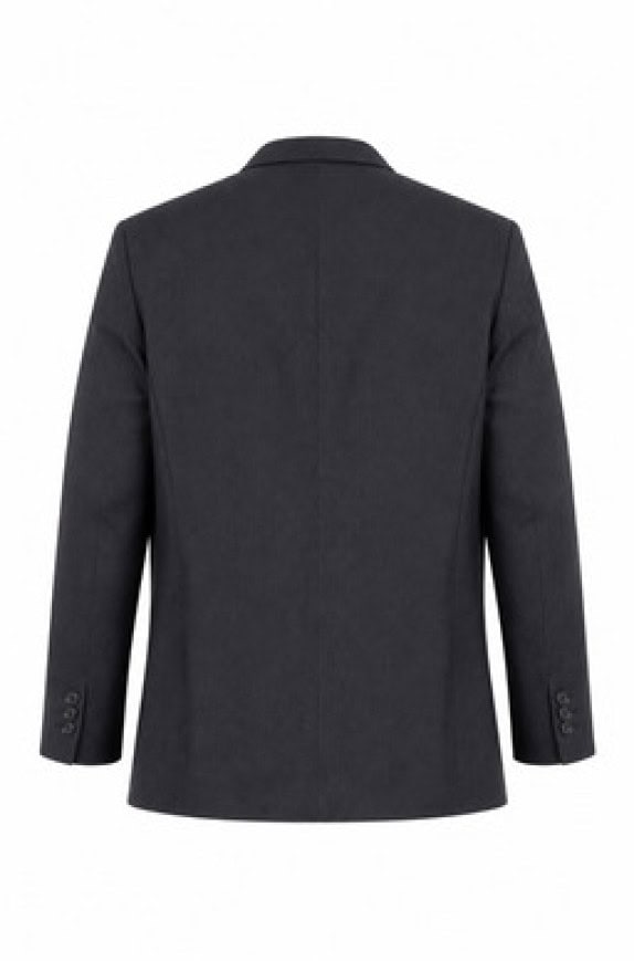 80S VINTAGE  BLAZER CLASSIC GREY MEN PRE OWNED S