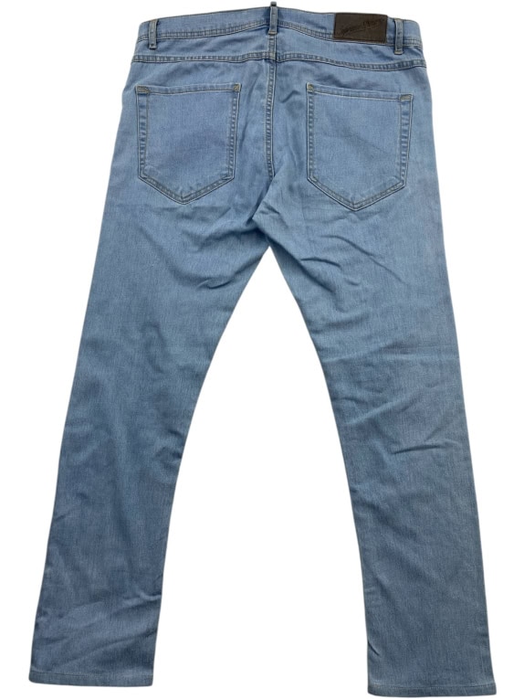 ALCOTT Τζιν Παντελόνι Super Skinny Logo Μπλε Ανδρικό T52 (S38)