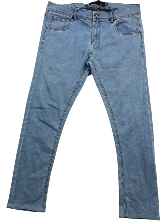 ALCOTT Τζιν Παντελόνι Super Skinny Logo Μπλε Ανδρικό T52 (S38)