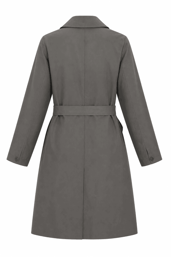 1997 ALLEGRI COAT MINIMAL GREY MEN PRE OWNED L