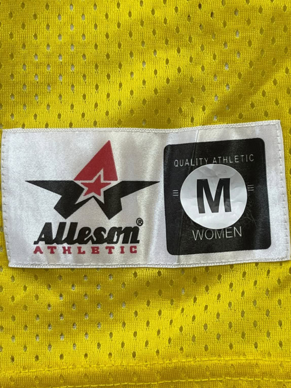 ALLESON ATHLETIC ΑΜΑΝΙΚΗ ΦΑΝΕΛΑ ΜΠΑΣΚΕΤ SPORTSWEAR ΚΙΤΡΙΝΗ ΓΥΝΑΙΚΕΙΟ PRE OWNED M