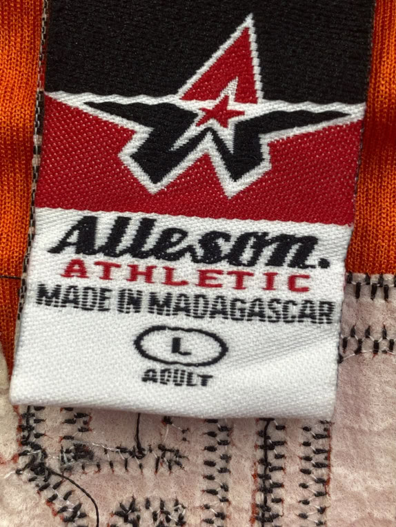 ALLESSM T SHIRT ATHLETIC GRAPHIC ARANCIONE UOMO PRE OWNED L