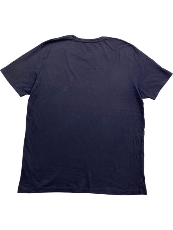 ALPHA INDUSTRIES T-SHIRT LOGO VINTAGE BLU SCURO UOMO L