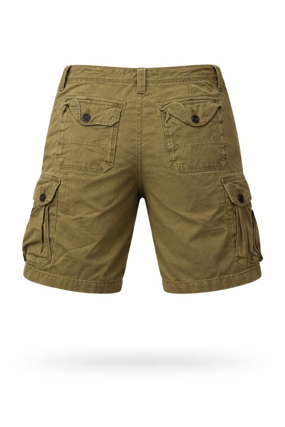 AMERICAN EAGLE CARGO SHORTS UTILITY KHAKI ΑΝΤΡΙΚΟ PRE OWNED S