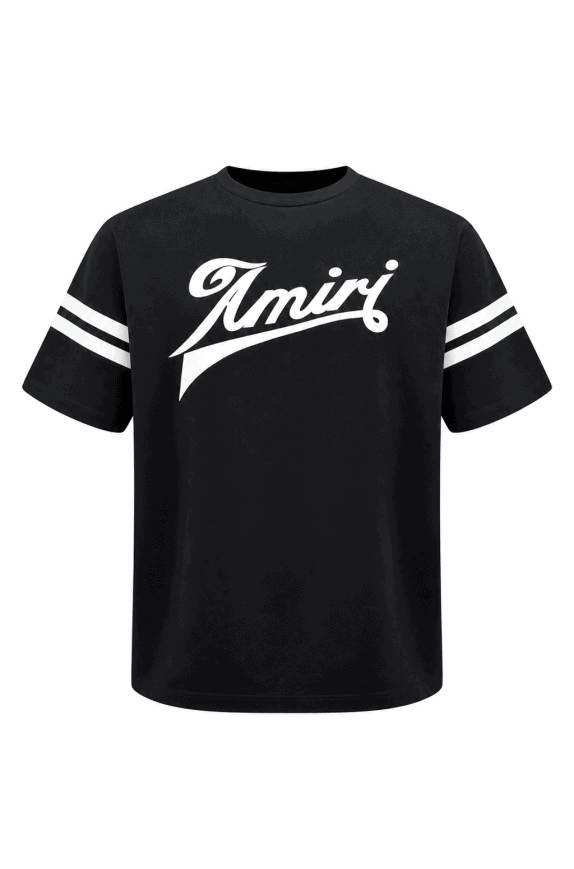 AMIRI GRAPHIC TEE STREETWEAR BLACK ΑΝΤΡΙΚΟ PRE OWNED L