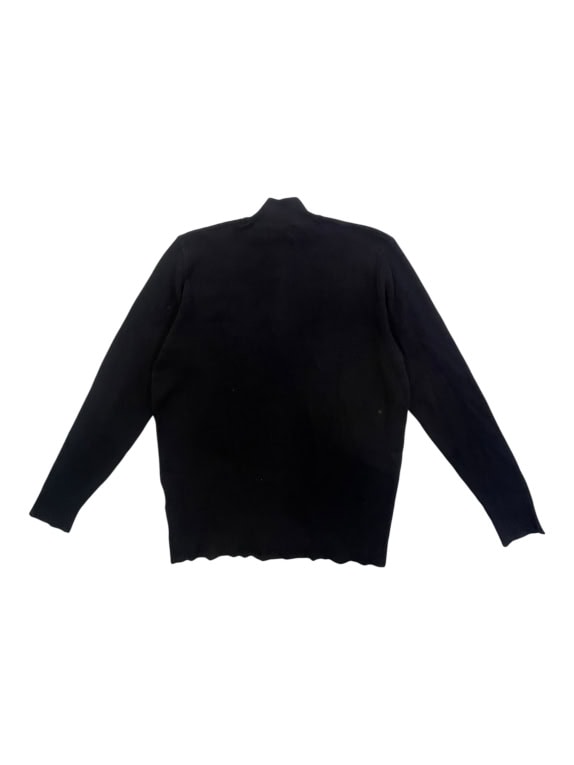 Men’s Bershka Black Zip Cardigan XXL