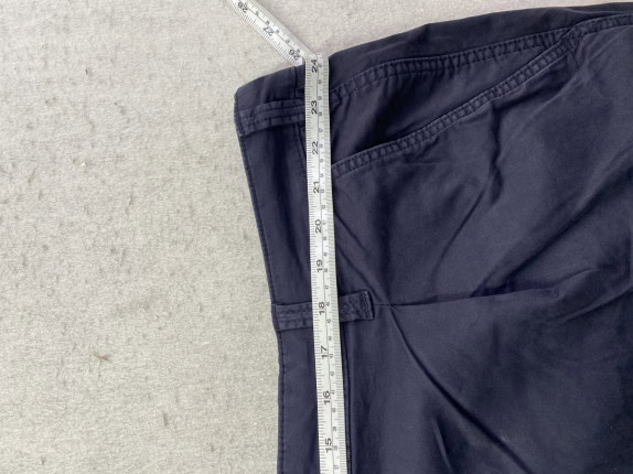 PANTALONI CARGO UOMO UTILITY BLU SCURO PRE OWNED