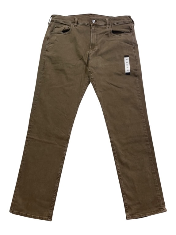 Men’s Chino Pants Casual Brown XL