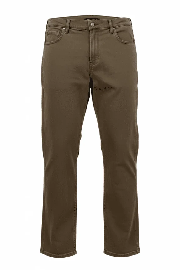 Men’s Chino Pants Casual Brown XL