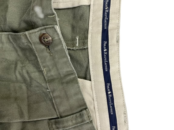 Ανδρικό Παντελόνι Chino Χακί Κλασική Γραμμή L
