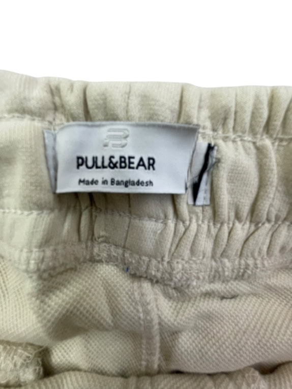 Ανδρικό Παντελόνι Φόρμας Pull&Bear Μπεζ XL