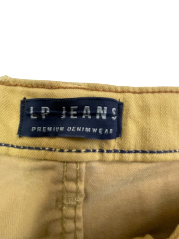 Pantaloni da uomo LP Jeans color senape taglia XL