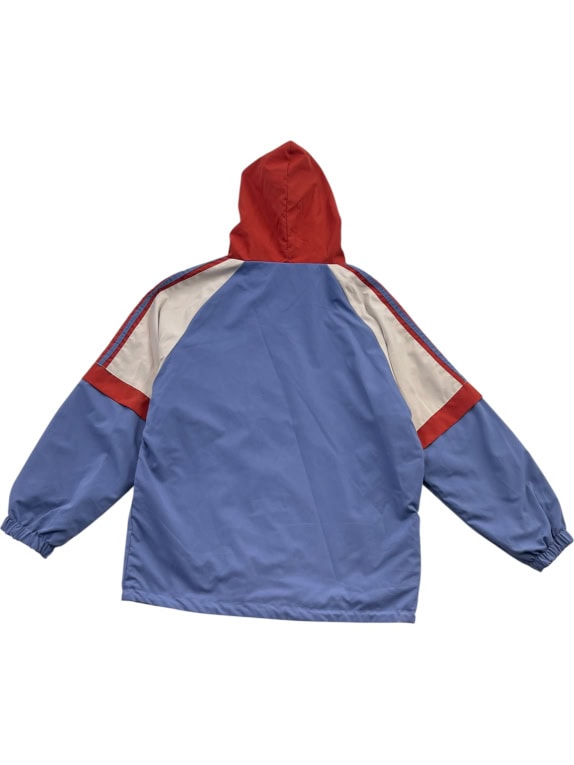 Αντιανεμικό Jacket Colorblock Μπλε Κόκκινο Unisex L