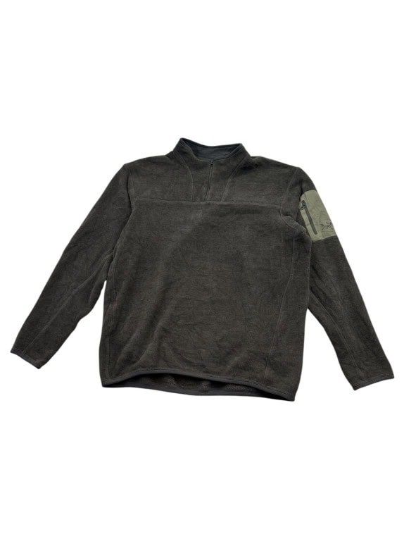 ARC TERYX HALF ZIP FLEECE MINIMAL CHARCOAL ΑΝΤΡΙΚΟ PRE OWNED L