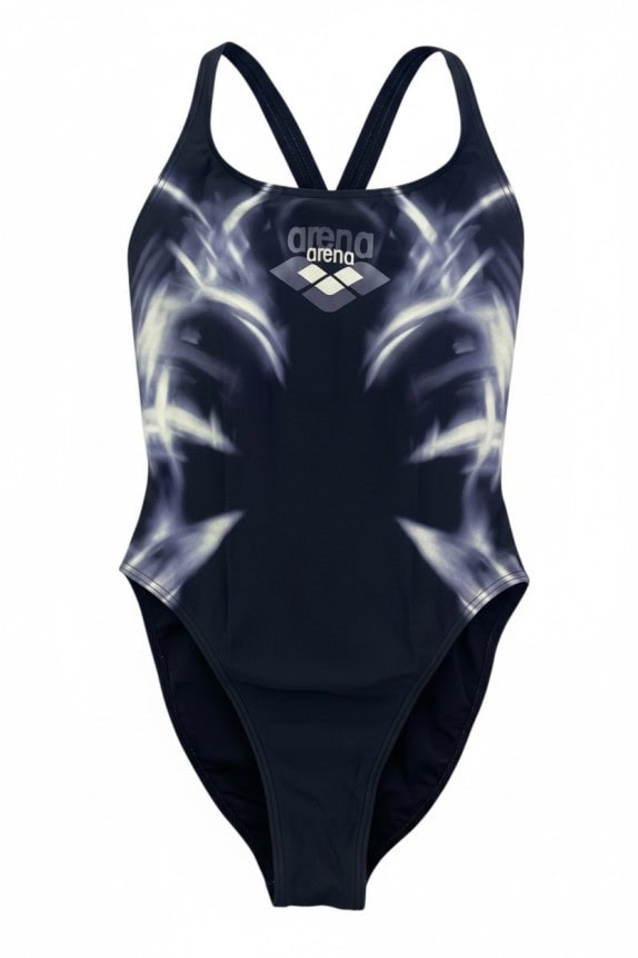 ARENA SWIMSUIT ATHLETIC BLUE MENWOMEN PRE OWNED S
