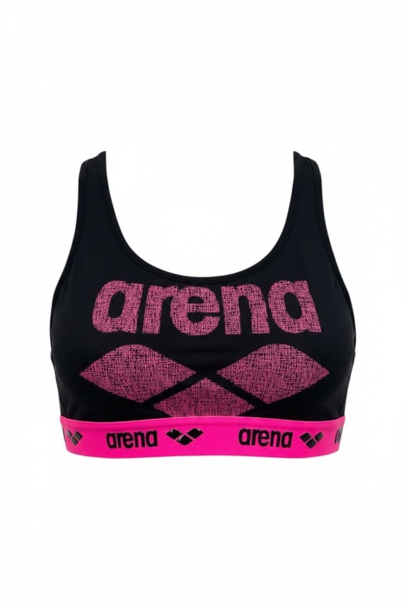 ARENA SPORTS BRA ATHLETIC BLACK PINK ΓΥΝΑΙΚΕΙΟ PRE OWNED S