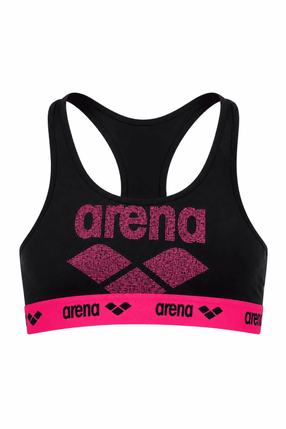 ARENA SPORTS BRA RACING ΜΑΥΡΟ ΡΟΖ ΓΥΝΑΙΚΕΙΟ PRE OWNED S