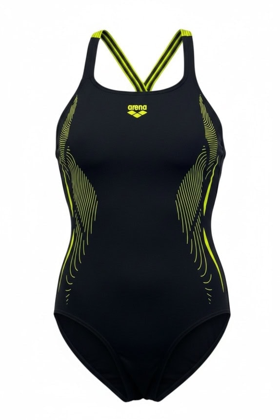ARENA SWIMSUIT SPORTSWEAR BLACK WOMEN PRE OWNED S