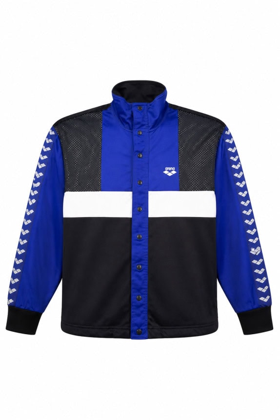 90S ARENA TRACK JACKET SPORTSWEAR BLUE MEN PRE OWNED L
