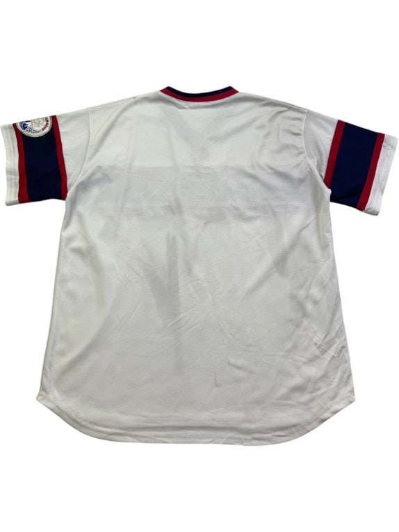 ARK ANTONY FOOTBALL JERSEY SPORTSWEAR WHITE BLUE RED UOMO PRE OWNED XL