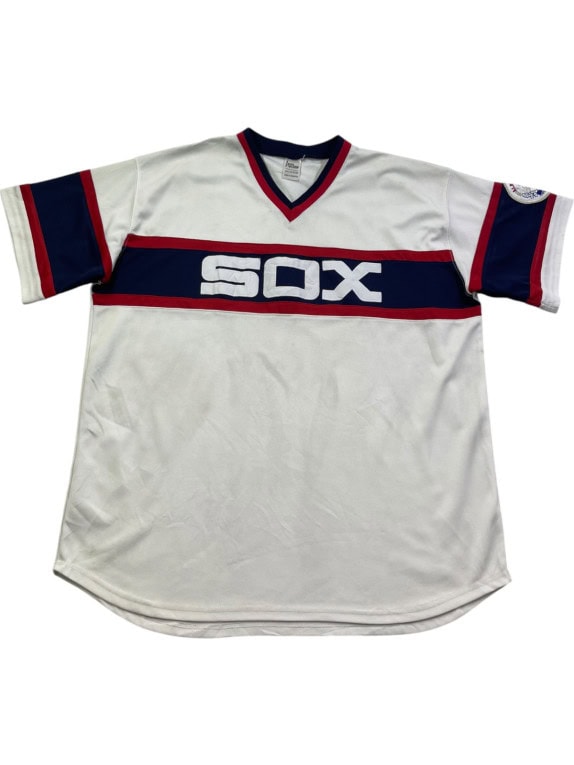 ARK ANTONY FOOTBALL JERSEY SPORTSWEAR WHITE BLUE RED UOMO PRE OWNED XL