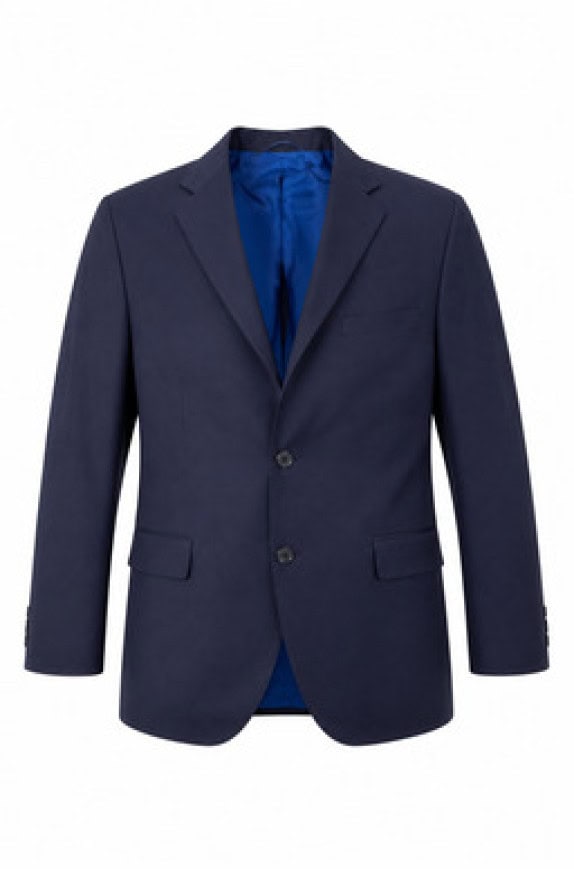 VINTAGE BLAZER CLASSIC NAVY UOMO PRE OWNED L