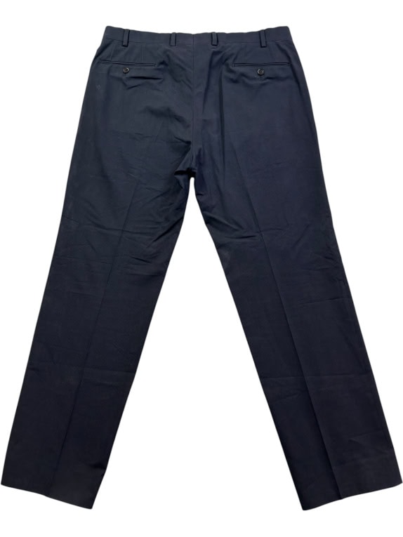 ARMANI COLLEZIONI DRESS PANTS BLACK MENS XL pre-owned