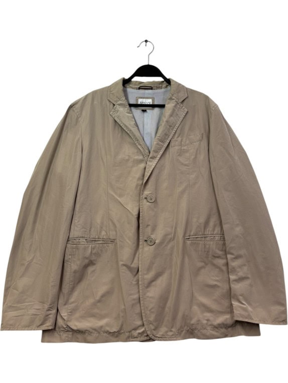 ARMANI COLLEZIONI ΣΑΚΑΚΙ MINIMAL ΜΠΕΖ ΑΝΤΡΙΚΟ PRE OWNED L