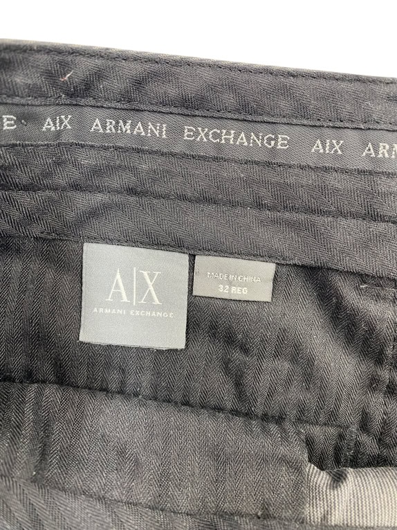 Armani Exchange Παντελόνι Casual Minimal Logo Γκρι Ανδρικό L