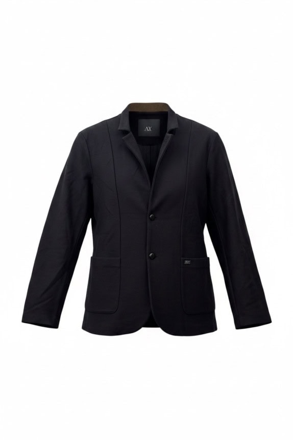ARMANI EXCHANGE ΣΑΚΑΚΙ MINIMAL ΜΑΥΡΟ ΑΝΤΡΙΚΟ PRE OWNED L
