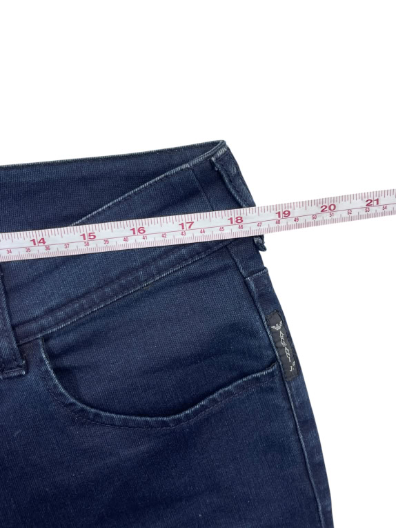 Armani Jeans Denim Pants Slim Logo Dark Blue Women’s L