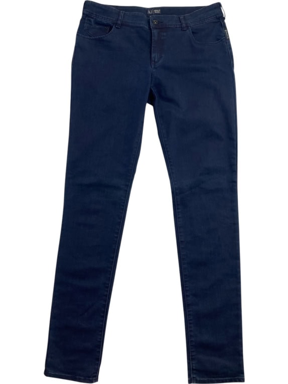 ARMANI JEANS JEANS MINIMAL NAVY ΑΝΤΡΙΚΟ PRE OWNED L