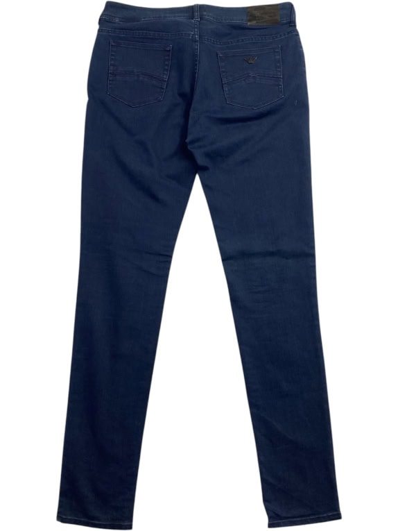 ARMANI JEANS JEANS MINIMAL NAVY MENS PRE OWNED L