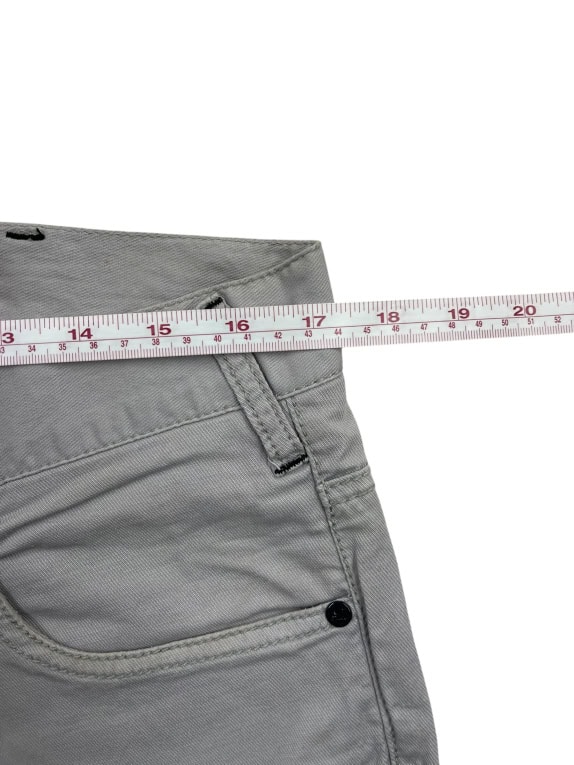 Armani Jeans Pants Casual Minimal Logo Beige Women’s L