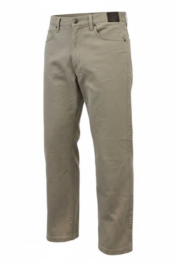 ARMANI JEANS PANTALONI CHINO MINIMAL BEIGE UOMO PRE OWNED M