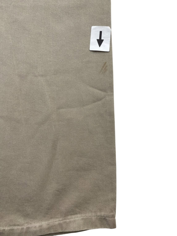 ARMANI JEANS PANTALONI CHINO MINIMAL BEIGE UOMO PRE OWNED M